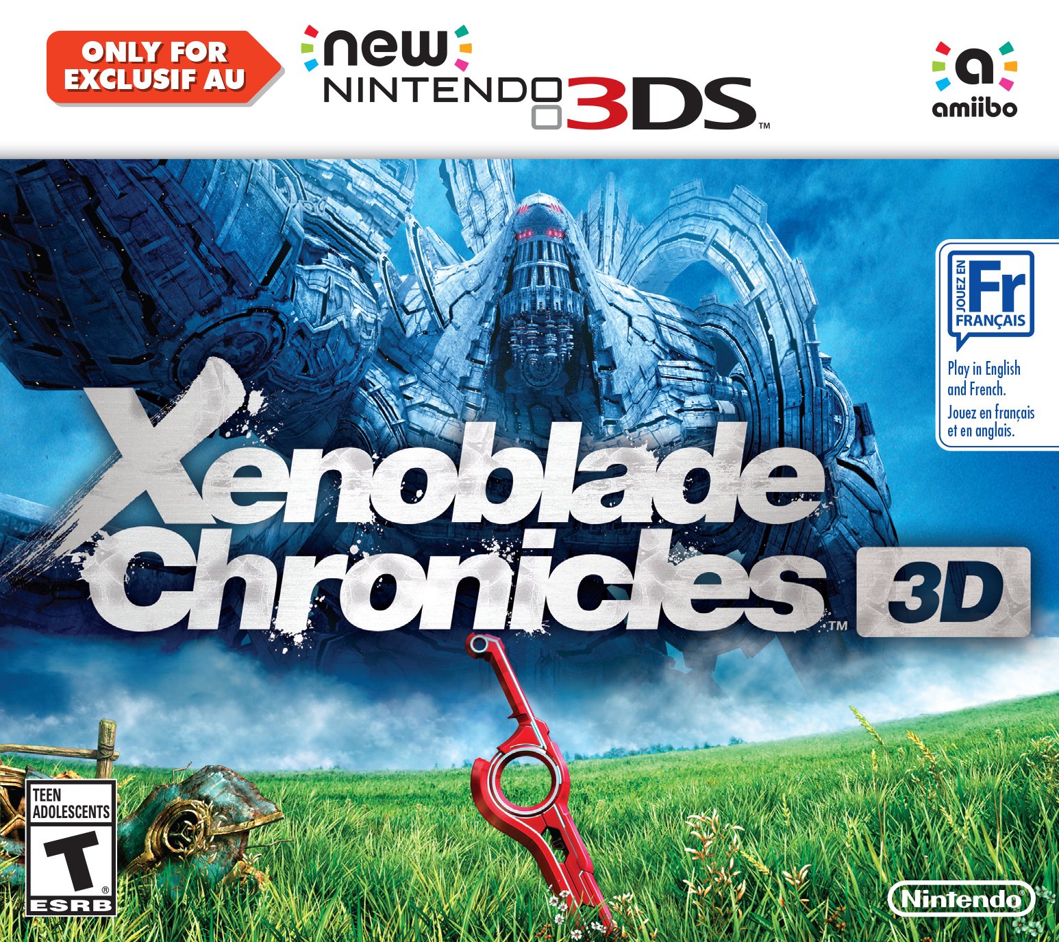 新品未使用 Walmart.com - 3DS Nintendo - 3D Chronicles Xenoblade 3D北米版 Chronicles Xenoblade 3DS new ニンテンドー3DS/2DS
